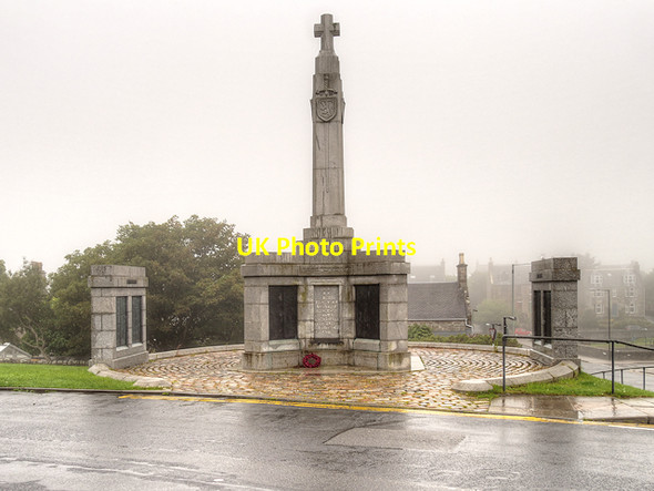 Photo 6"x4" The War Memorial, Lerwick Lerwick c2016