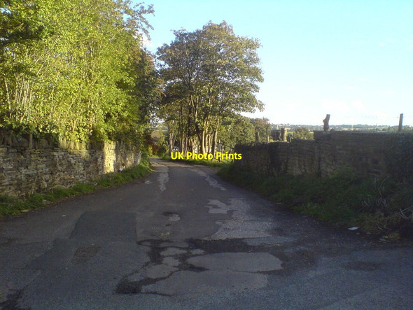 Photo 6"x4" Hare Lane, Fulneck Pudsey\/SE2233 c2016