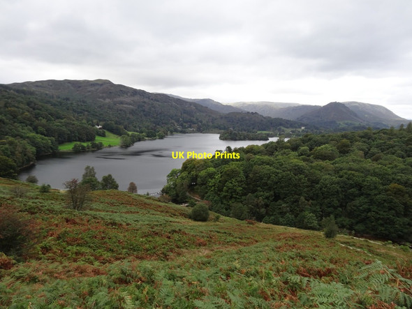 Photo 6"x4" View towards Grasmere Town End\/NY3406 c2016