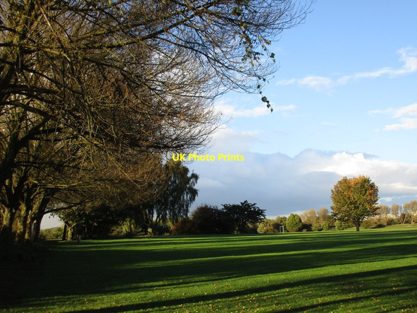 Photo 6"x4" Autumn on Foxhills Sports Ground Scunthorpe c2016