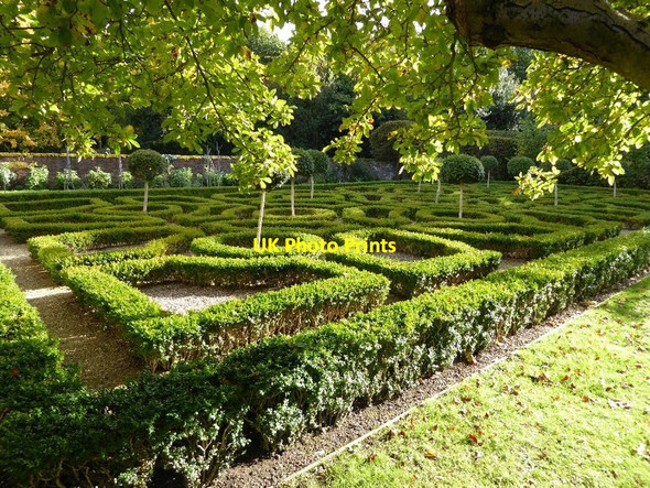 Photo 6"x4" The Knot Garden, Moseley Old Hall Bushbury\/SJ9203 c2016