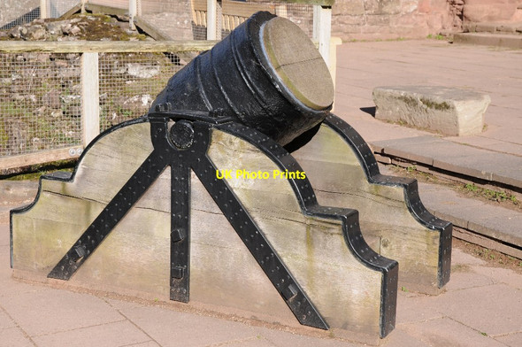 Photo 6"x4" Roaring Meg, mortar cannon Goodrich c2016