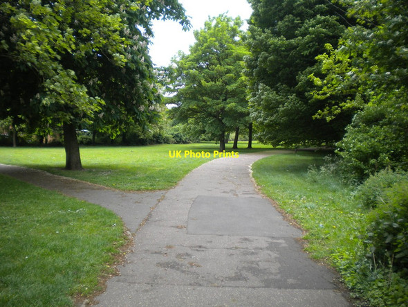 Photo 6"x4" Footpath junction, Orton Brimbles (1) Orton Goldhay c2016