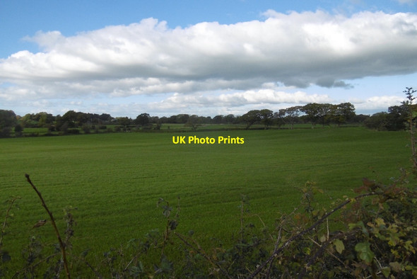 Photo 6"x4" Farmland, Winmarleigh Ford Green\/SD4746 c2016