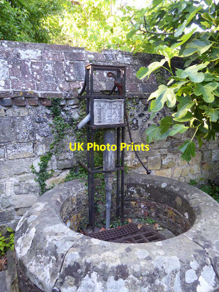 Photo 6"x4" Pump in Southover Grange Gardens, Lewes Lewes c2016