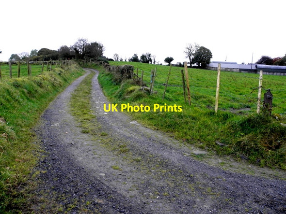 Photo 6"x4" Minor road, Claraghmore Drumquin c2016