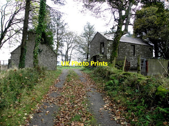 Photo 6"x4" Lane, Claraghmore Drumquin c2016