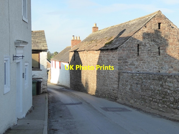 Photo 6"x4" Road narrows! Cotehill\/NY4650 c2016