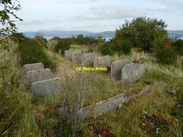 Photo 6"x4" The ruins of Knocknairshill Farm Port Glasgow c2016
