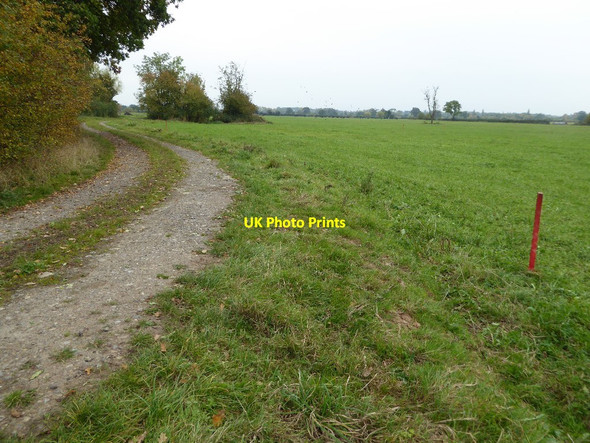 Photo 6"x4" Bridleway passing Day House Earl's Croome c2016