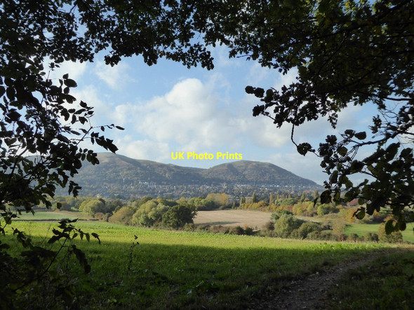 Photo 6"x4" View to the Malvern Hills Great Malvern c2016