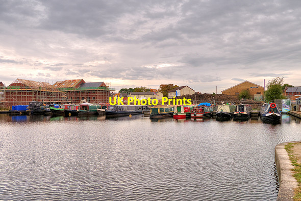 Photo 6"x4" Droylsden Marina, Hollinwood Branch Canal Droylsden c2016