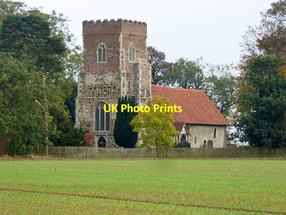 Photo 6"x4" Little Bromley church Little Bromley c2016