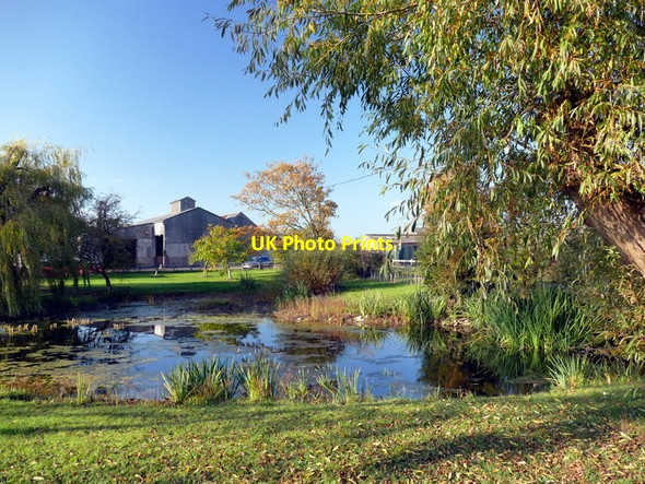 Photo 6"x4" Pond at Bankwood Farm Epperstone c2016