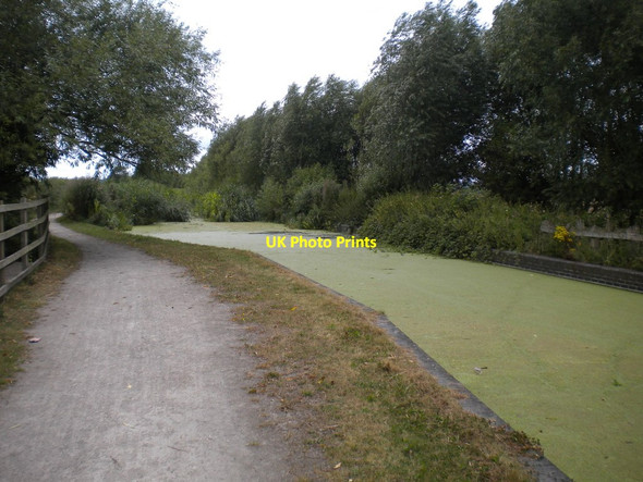 Photo 6"x4" Aqueduct across Polser Brook south of Bassingfield Bassingfield c2016