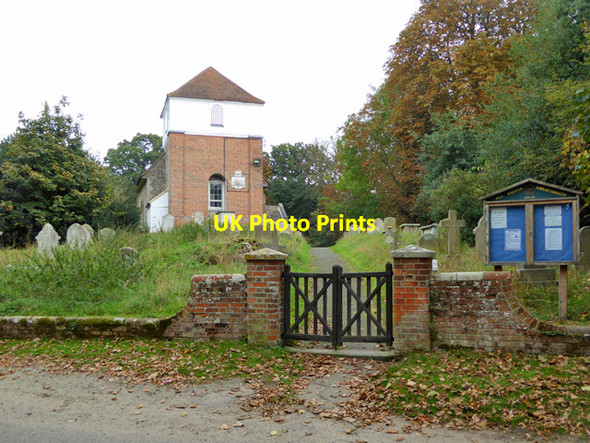 Photo 6"x4" Great Oakley church Great Oakley\/TM1927 c2016