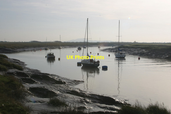 Photo 6"x4" Estuary near Uphill Uphill\/ST3158 c2006