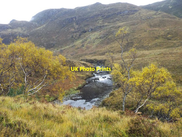 Photo 6"x4" River Canaird on the run into the Doire an Fhudair gorge Doire an Fh\u00f9dair c2016