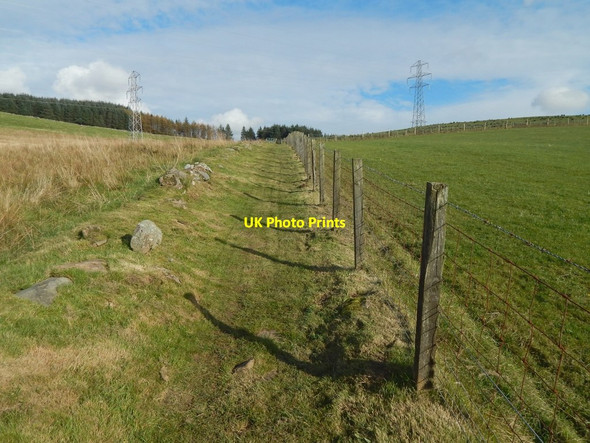 Photo 6"x4" Path near Greenland Farm Milton\/NS4274 c2016