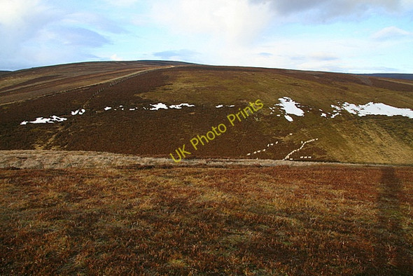 Photo 6"x4" Month Shank from the slopes of New Moss Auchnacree c2009