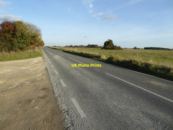 Photo 6"x4" Road crossing Minchinhampton Nailsworth c2016