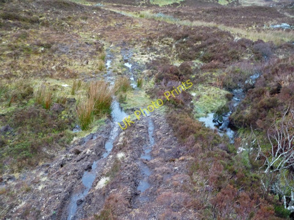 Photo 6"x4" Wet track towards the Heaste road Heaste c2009