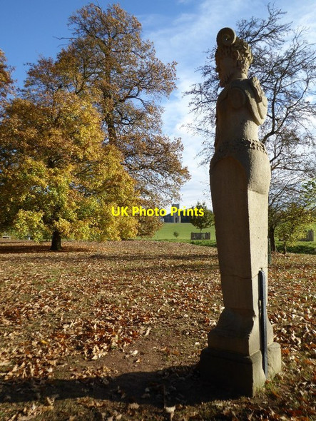 Photo 6"x4" Statue of Pan High Green\/SO8745 c2016 P1