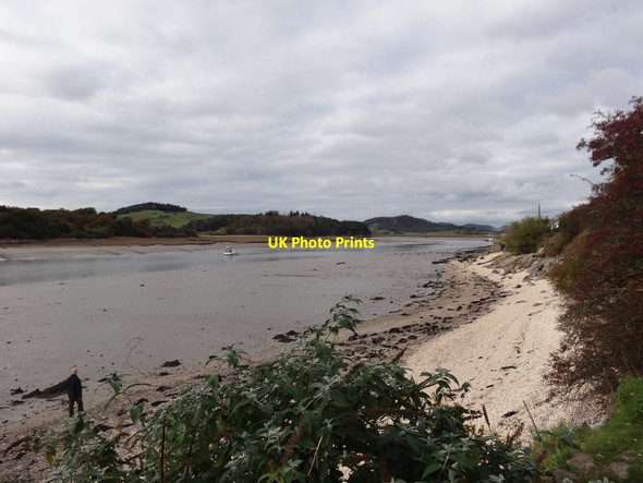 Photo 6"x4" Cockle Shell Beach and Rough Firth Kippford\/Scaur c2016