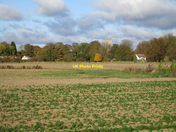 Photo 6"x4" View towards Hougham Hougham c2016