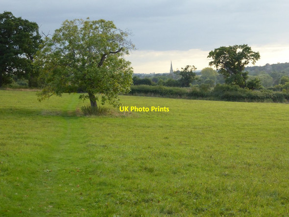 Photo 6"x4" Footpath near Levant Lodge Holly Green\/SO8641 c2016