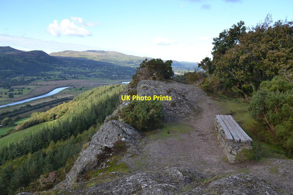 Photo 6"x4" A Seat And A View Dolgarrog c2016