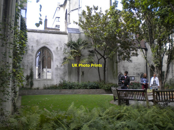 Photo 6"x4" St Dunstan-in-the-East Church Garden, London (1) London c2016