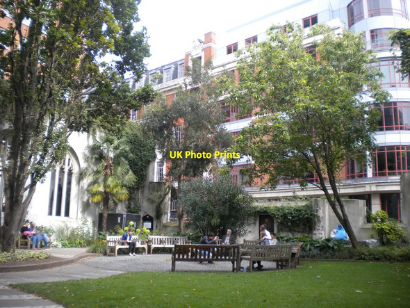 Photo 6"x4" St Dunstan-in-the-East Church Garden, London (3) London c2016