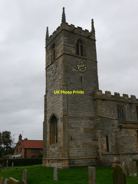 Photo 6"x4" Low Marnham, St Wilfrids Church Low Marnham c2016