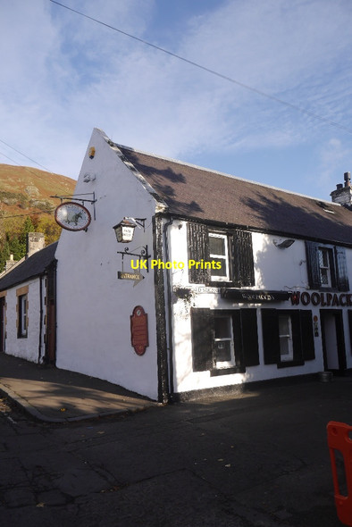 Photo 6"x4" The Woolpack Tillicoultry c2016