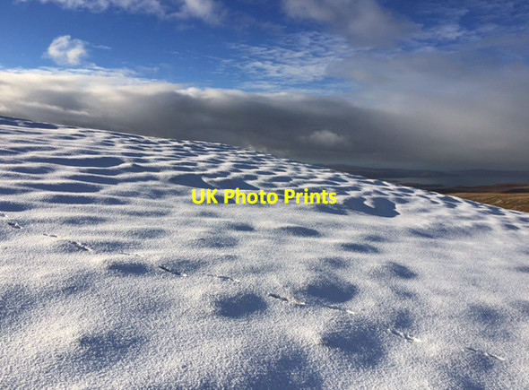 Photo 6"x4" Early season snow on The Storr Coire Scamadal c2016