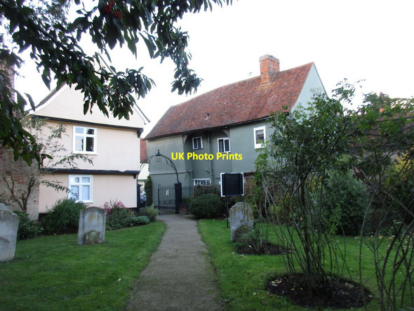 Photo 6"x4" Churchyard path, Nayland Nayland c2016
