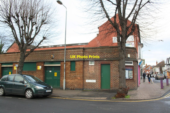 Photo 6"x4" Electricity substation at junction on New Street and Ward's End Loughborough c2015