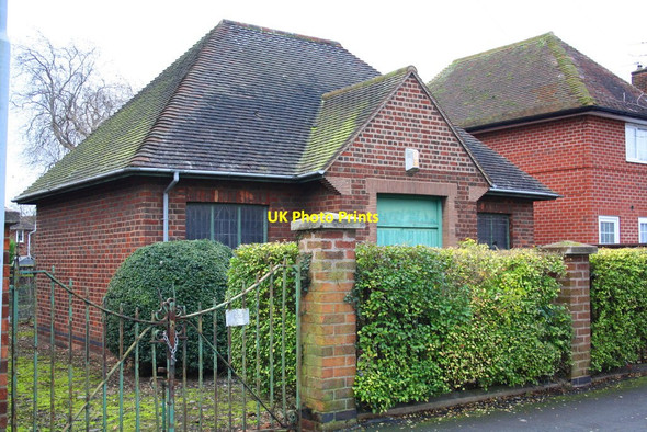 Photo 6"x4" Park Road electricity substation Loughborough c2015