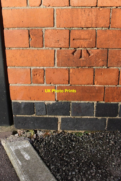 Photo 6"x4" Benchmark on industrial unit on Friday Street Leicester c2015