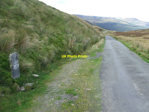 Photo 6"x4" Slate Milestone Carrog\/SH7647 c2016