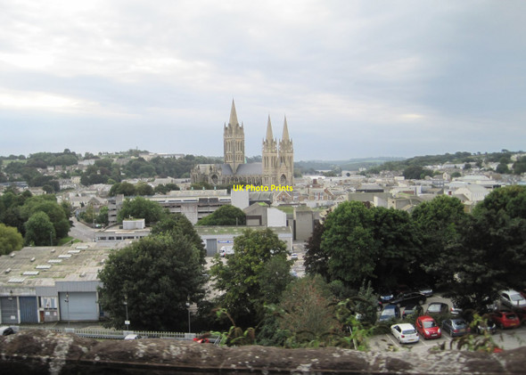 Photo 6"x4" View from a Plymouth-Penzance train - Truro Truro c2016