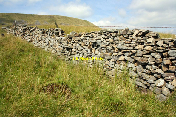 Photo 6"x4" Dry stone wall on moorland SE of Simon Fell Selside\/SD7875 c2016