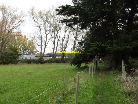 Photo 6"x4" Footpath to Langstone Bridge North Hayling c2016