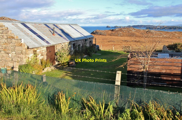 Photo 6"x4" Croft at Achnahuaigh Achinahuagh c2016