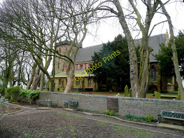 Photo 6"x4" St. James' church, Audley Audley c2009 P1