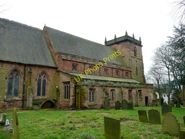 Photo 6"x4" St. James' church, Audley Audley c2009 P3