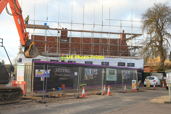 Photo 6"x4" The former Gaydon Inn, now being redeveloped Gaydon c2016