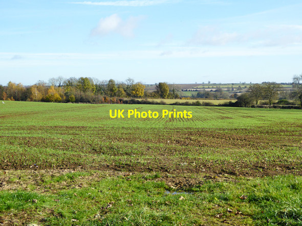 Photo 6"x4" Farmland north of Middle Barton Middle Barton\/SP4325 c2016