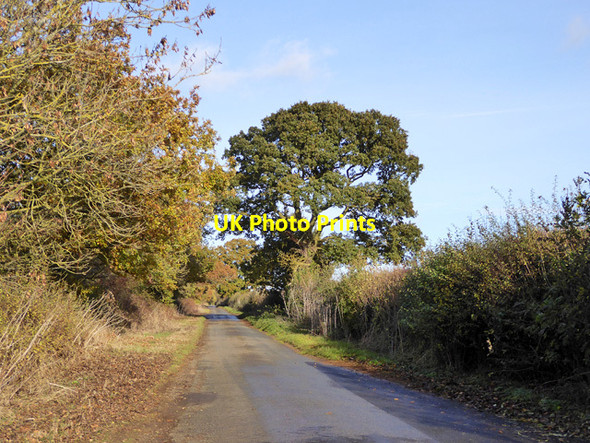 Photo 6"x4" Ironstone Lane Balscote c2016